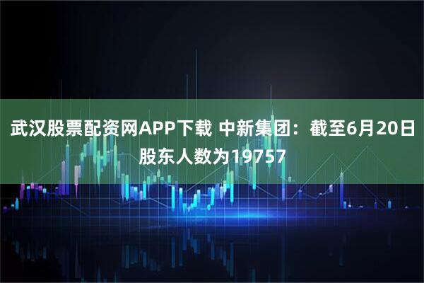 武汉股票配资网APP下载 中新集团：截至6月20日股东人数为19757