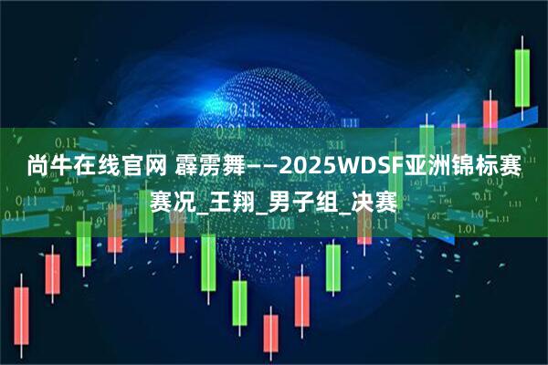 尚牛在线官网 霹雳舞——2025WDSF亚洲锦标赛赛况_王翔_男子组_决赛
